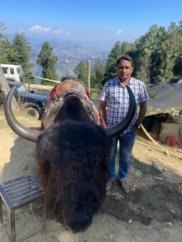 SKP Sunil Kumar Prajapati at Chail Wildlife Sanctuary Shimla HP SKP