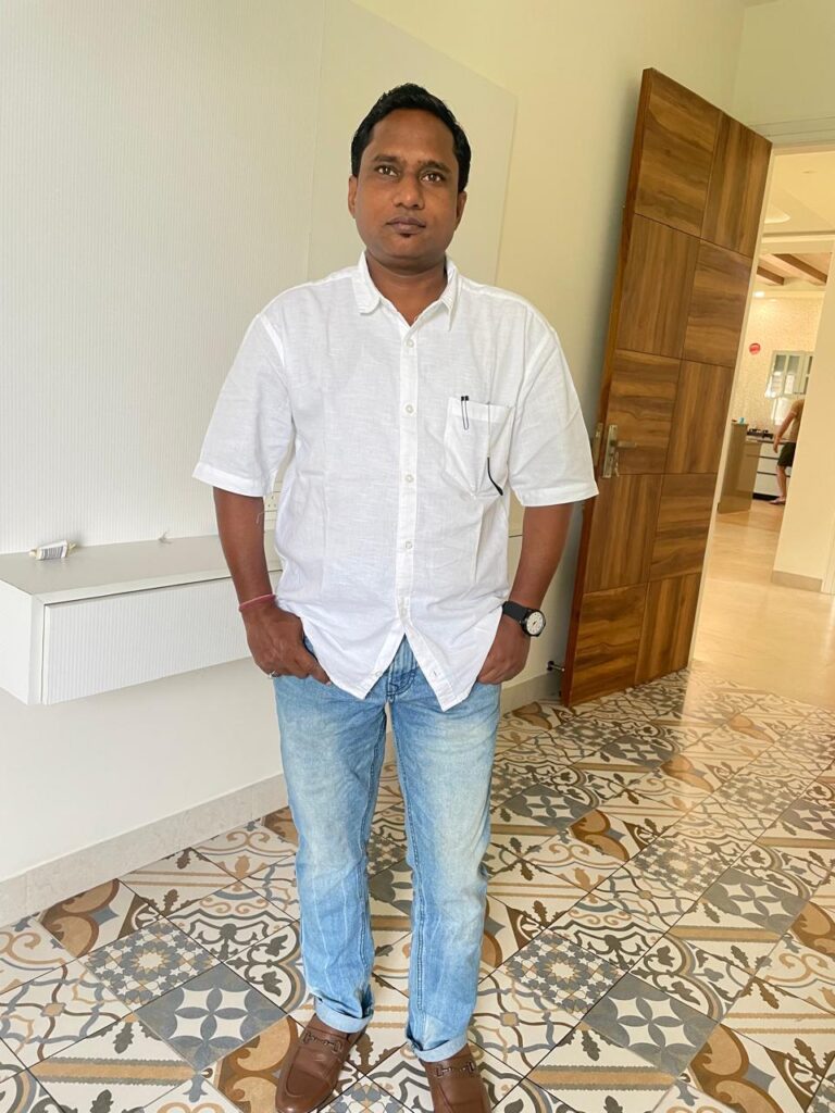 SKP Sunil Kumar Prajapati at Shimla Shilli Lakkar Bazaar inside Hotel