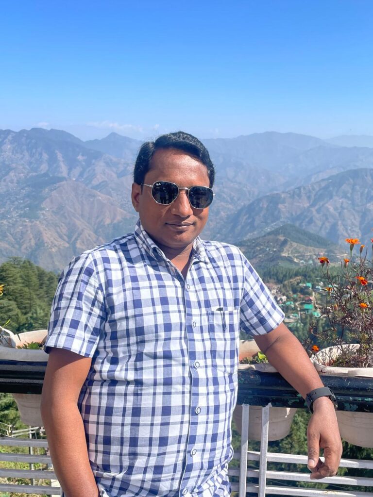 SKP Sunil Kumar Prajapati at Lakkar Bazaar Hotel Shimla