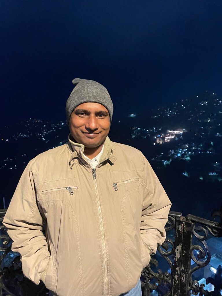 SKP Sunil Kumar Prajapati at Shimla The Ridge