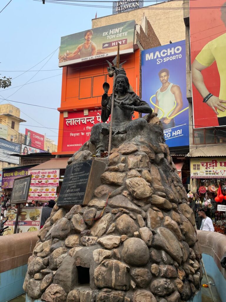 SKP Shivji at Shri Balaji Mandir, Salasar