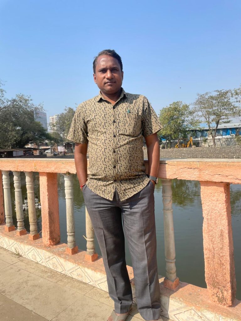 SKP Sunil at Khidkali Mandir Dombivli